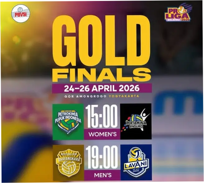 Grand Final Proliga 2026: Hasil dan Jadwal Pertandingan
