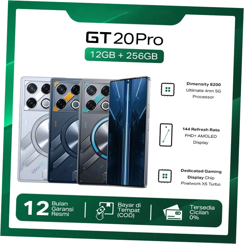 Infinix GT 50 Pro: HP Gaming Canggih dengan Teknologi Liquid Cooling dan Harga Terjangkau