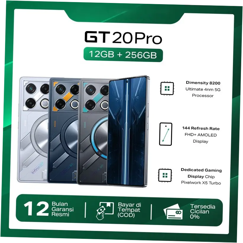 Infinix GT 50 Pro: Ponsel Gaming Terbaru dengan Spesifikasi Tinggi