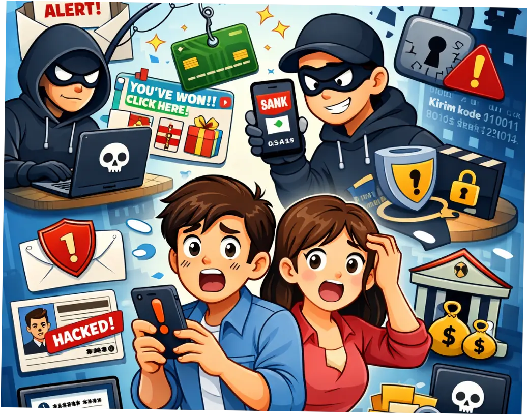 Penipuan Daring: Ancaman Nyata di Era Digital