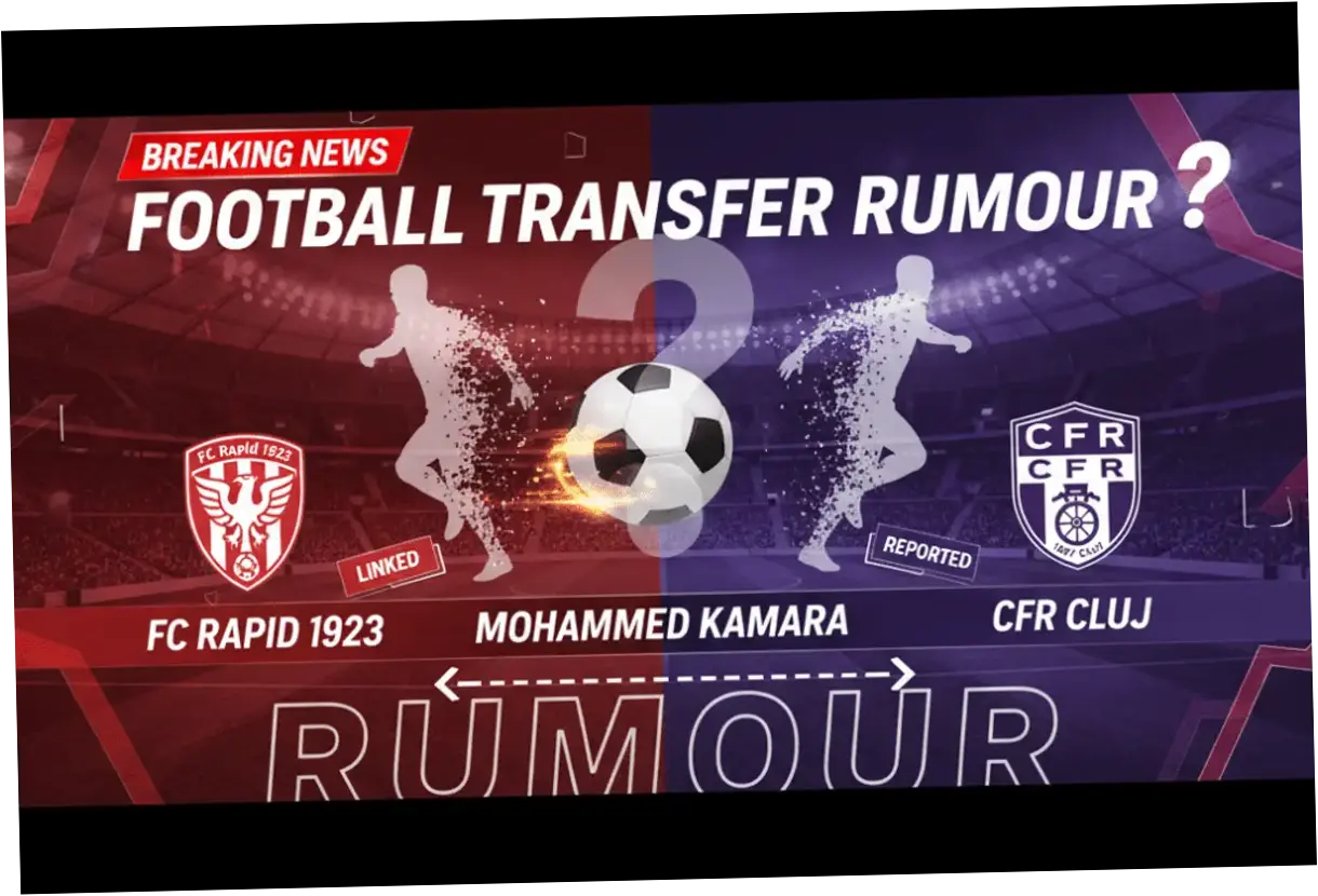 CFR Cluj Siap Hadapi FC Arges di Tengah Rumor Transfer Kamara