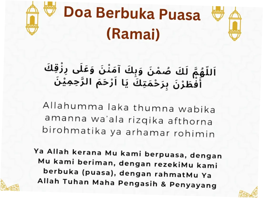 Doa Buka Puasa Zulhijah: Jadwal dan Amalan yang Dianjurkan