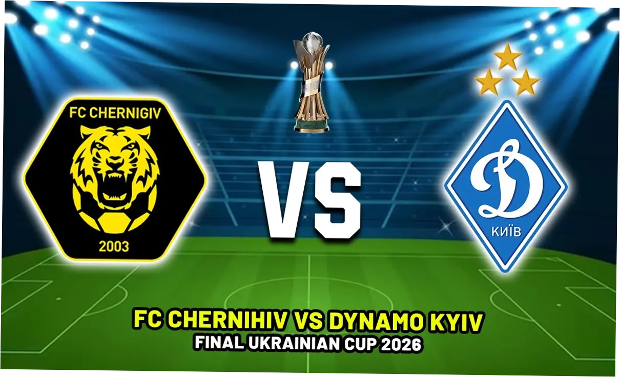 Dynamo Kyiv Tantang FC Chernihiv di Final Piala Ukraina 2026
