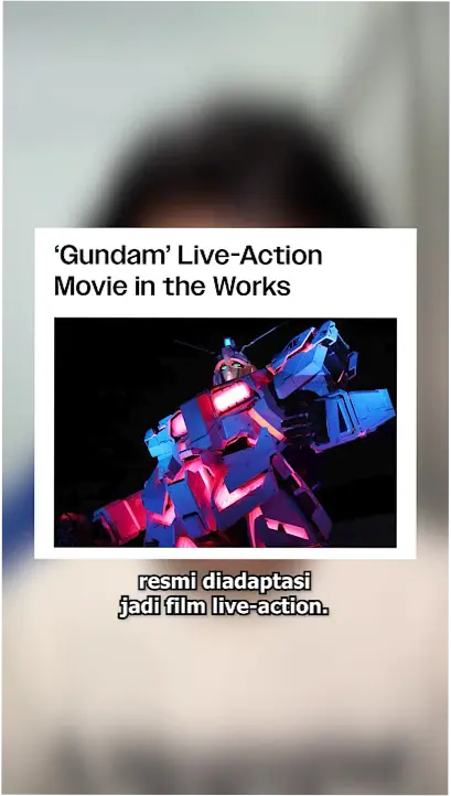 Film Live-Action Gundam Resmi Dibuat, Sydney Sweeney dan Noah Centineo Jadi Pemeran Utama