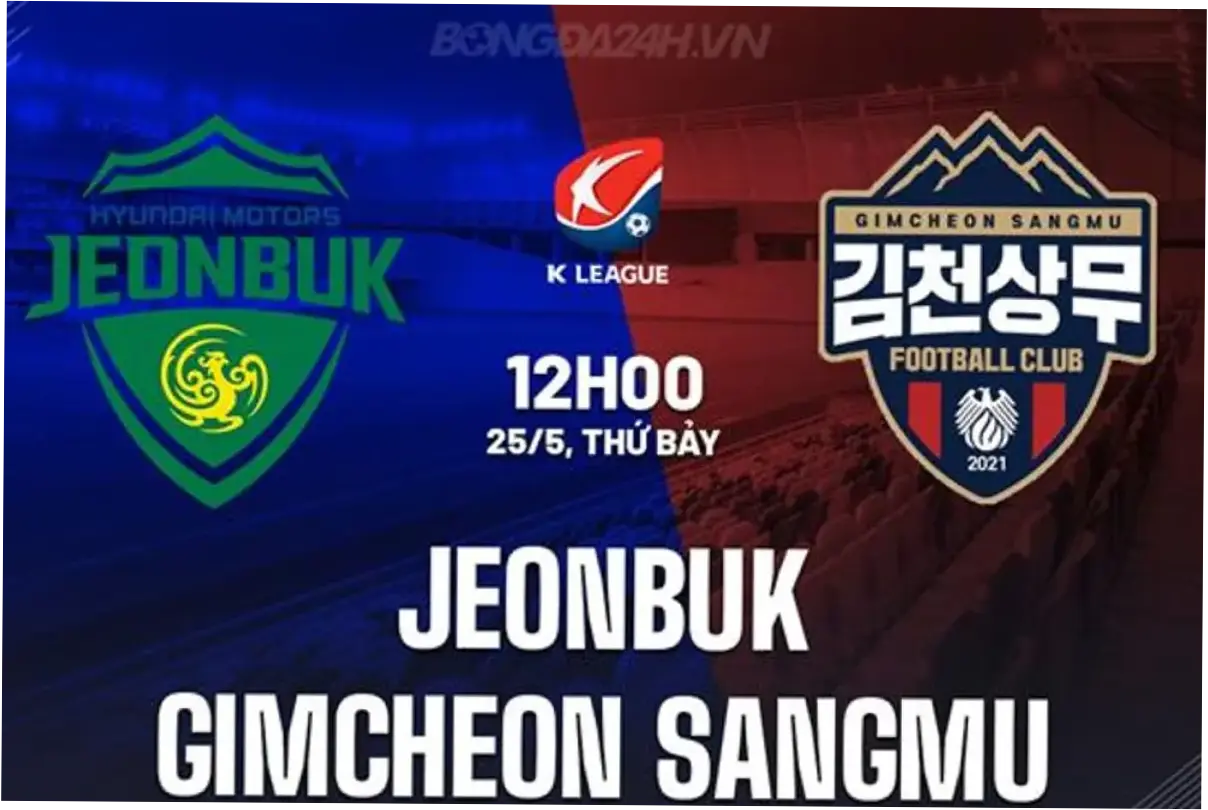 Jeonbuk Hyundai Motors Siap Jamu Gimcheon Sangmu di K League 1