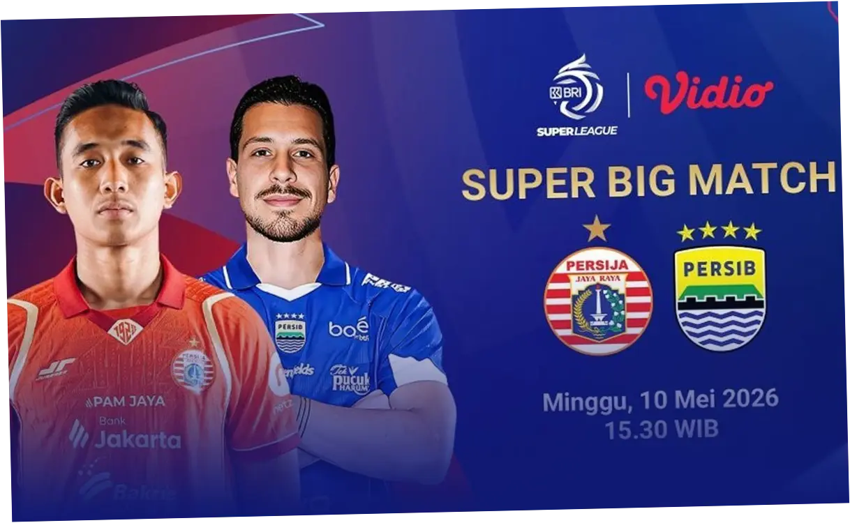 Link Streaming Persija vs Persib di Vidio dan Indosiar, Saksikan El Clasico Liga 1 Secara Langsung