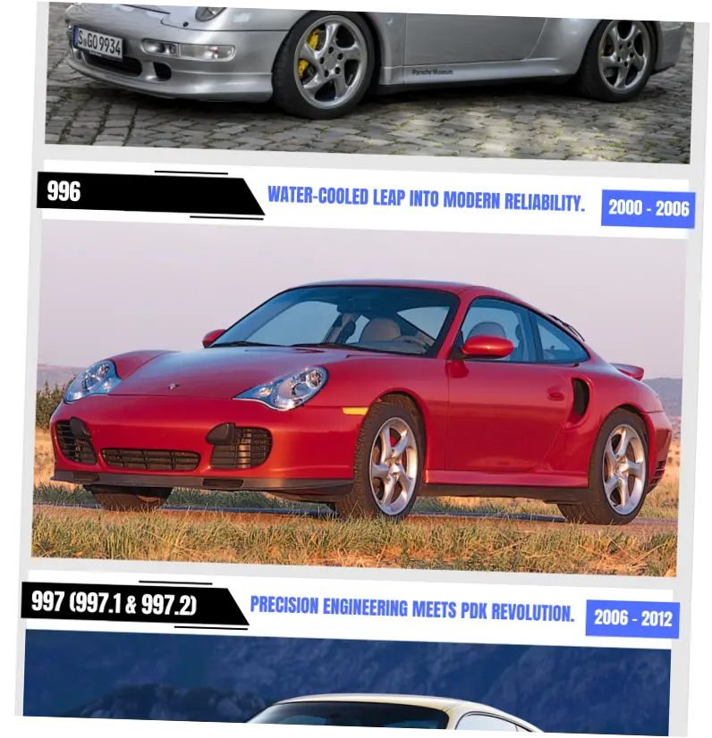 Mengenal Porsche 911 dan Perkembangannya: Dari Generasi ke Generasi