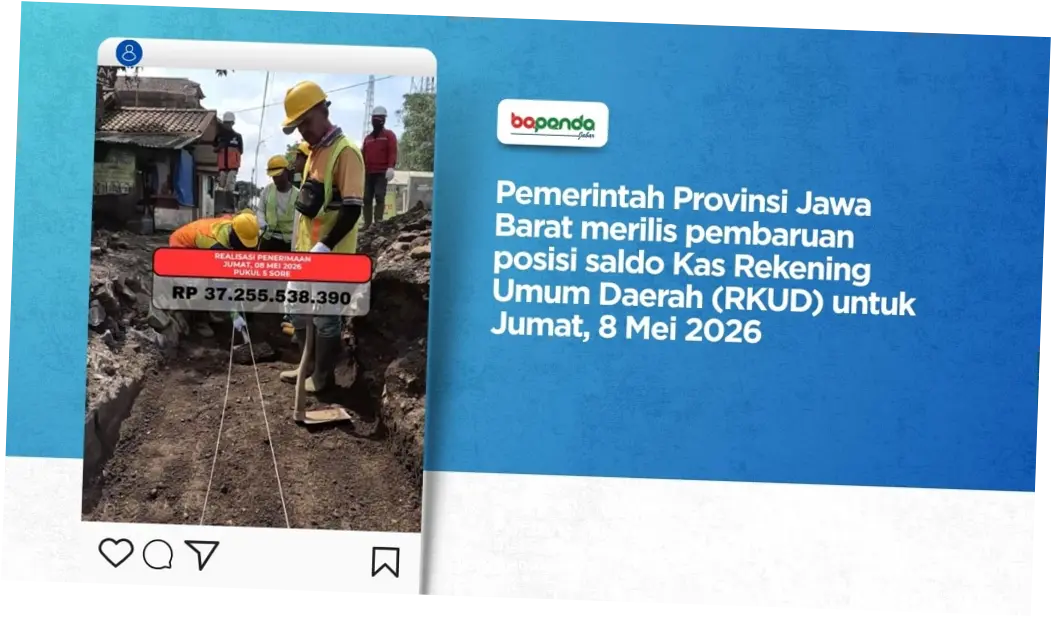 Pembaruan Saldo Kas Rekening Umum Daerah Jawa Barat dan Berbagai Informasi Saldo Lainnya