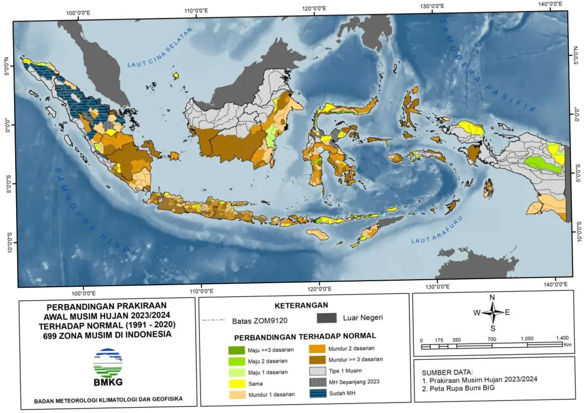 Perkiraan Cuaca di Indonesia: Informasi Terbaru dan Prakiraan untuk Berbagai Daerah