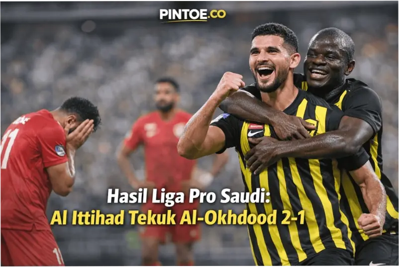 Pertandingan Sengit Al-Ahli vs Al-Okhdood di ROSHN Saudi League