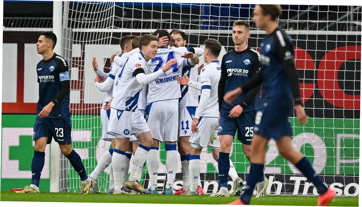 Pertandingan Seru SC Paderborn 07 vs Karlsruher SC di Liga 2 Jerman