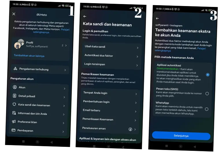Cara Mengaktifkan dan Menonaktifkan Autentikasi Dua Faktor IG serta Tips Mengatasi Masalah Login