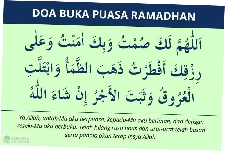 Doa Buka Puasa: Panduan Lengkap dan Makna Spiritual