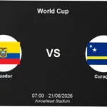 Ekuador vs Curaçao: Pertarungan Sengit di Piala Dunia 2026