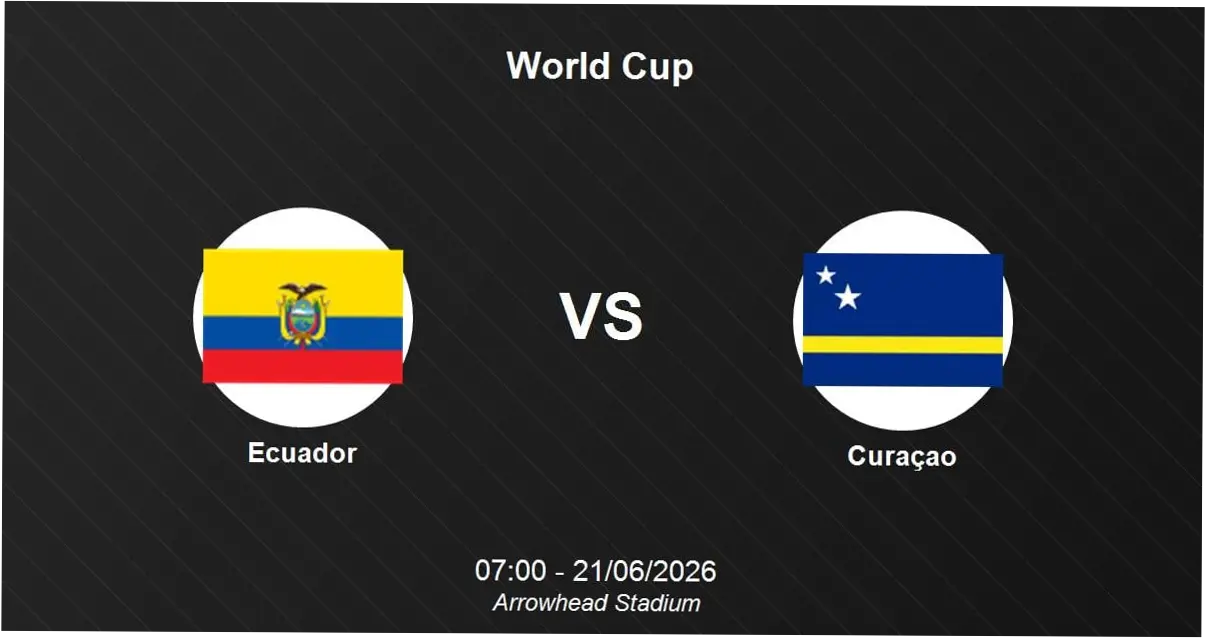 Ekuador vs Curaçao: Pertarungan Sengit di Piala Dunia 2026