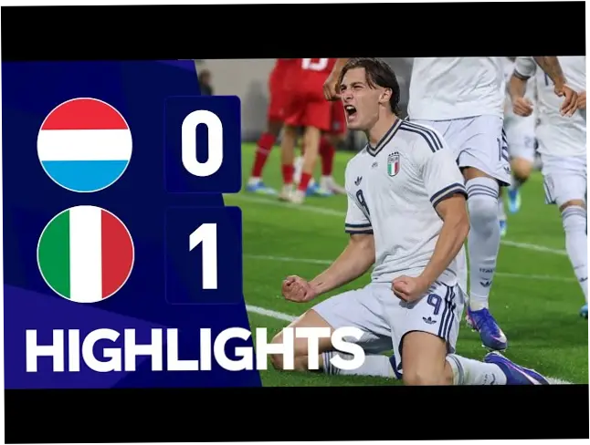 Luxembourg VS Italia: Pertarungan Sengit di Laga Persahabatan