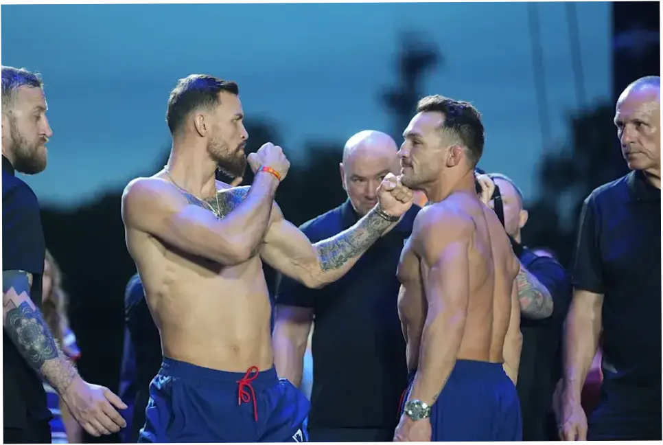 Mauricio Ruffy Hadapi Michael Chandler di UFC Freedom 250: Pertarungan Sengit dan Penuh Aksi