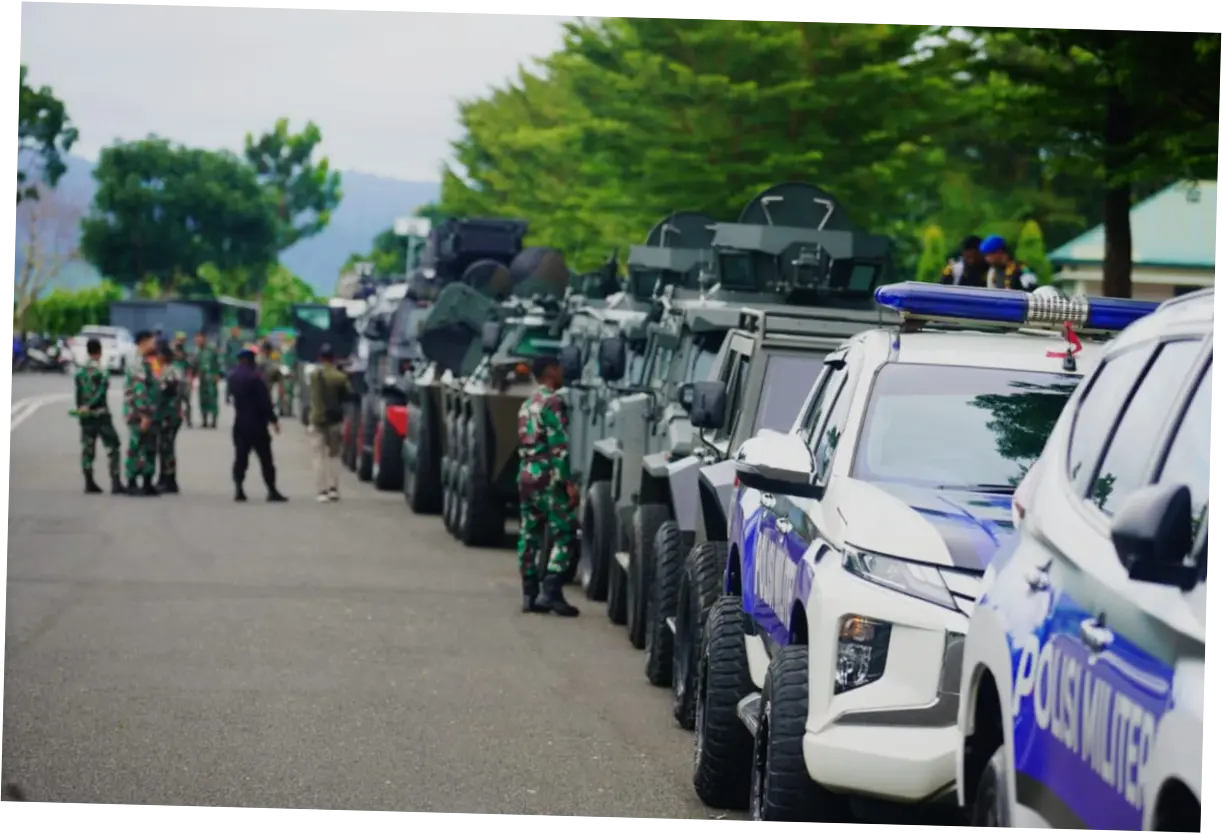 Pangdam Kasuari Pimpin Kunjungan Kerja di Yonif TP 808/MM Distrik Tomage