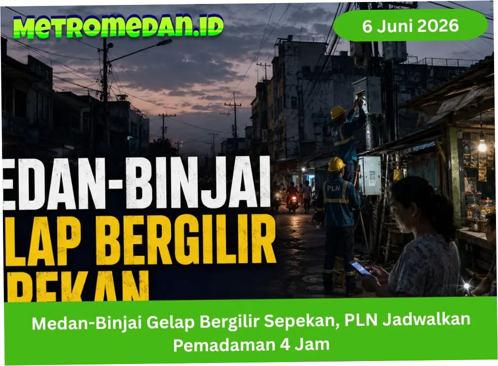 Pemadaman Listrik Bergilir di Medan dan Sekitarnya: Dampak dan Penyebab