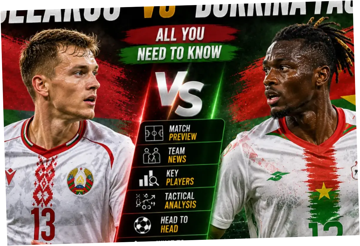 Pertandingan Persahabatan Internasional: Belarus vs Burkina Faso
