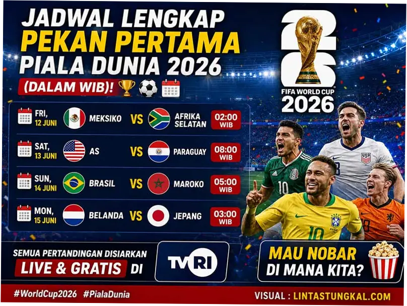 Piala Dunia 2026: Seragam, Jadwal, dan Rekor yang Tercipta