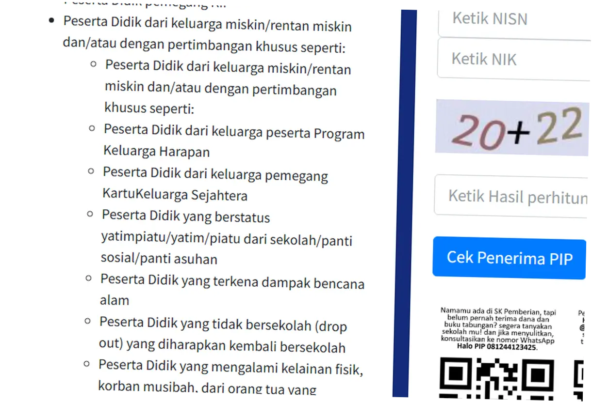 PIP 2026: Cara Cek, Syarat Penerima, dan Jadwal Pencairan Dana