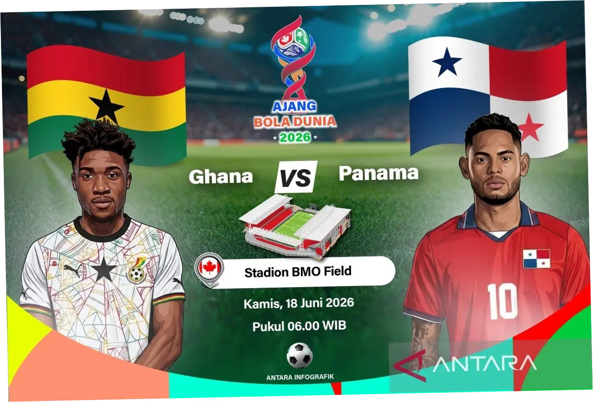 Prediksi Ghana vs Panama di Piala Dunia 2026: Head to Head, Line Up, dan Statistik