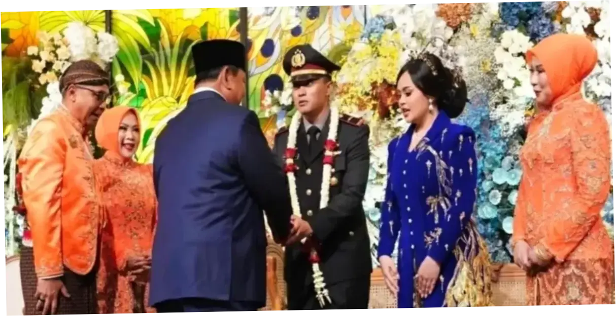 Presiden Prabowo Hadiri Resepsi Pernikahan Putri Ketua KPK Setyo Budiyanto