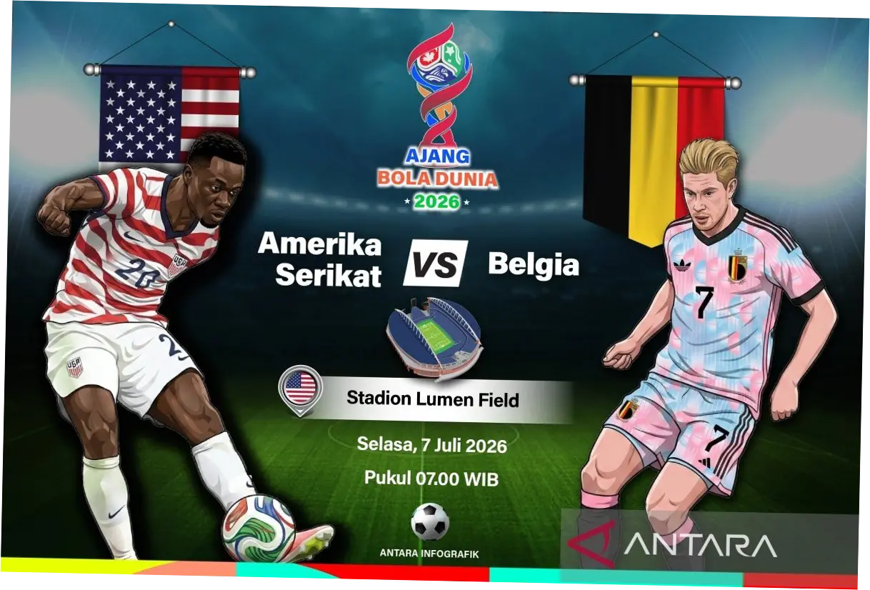 Amerika Serikat vs Belgia di Piala Dunia 2026: Prediksi, Preview, dan Analisis