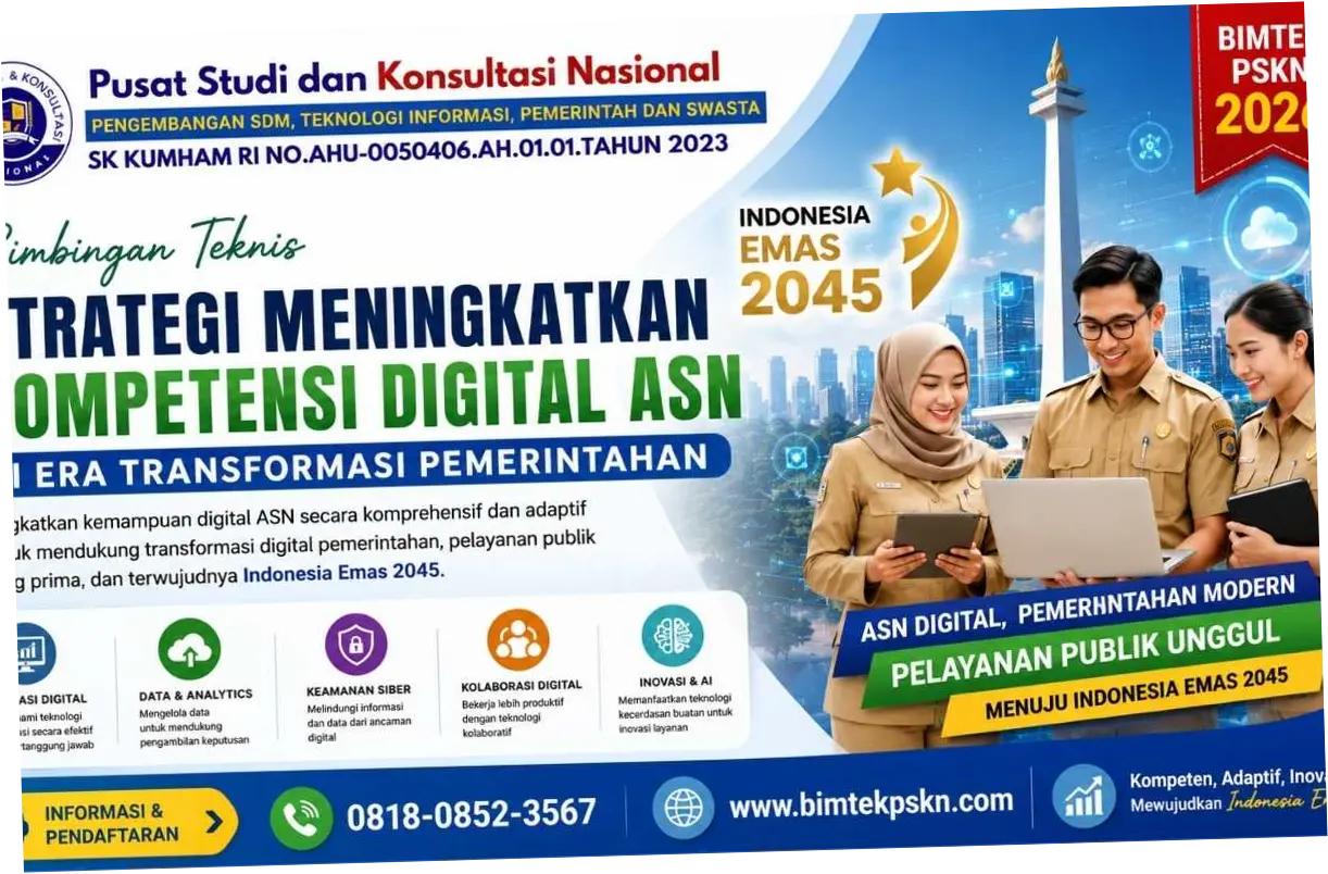 Penguatan Kompetensi Digital ASN, Kunci Transformasi Pemerintahan