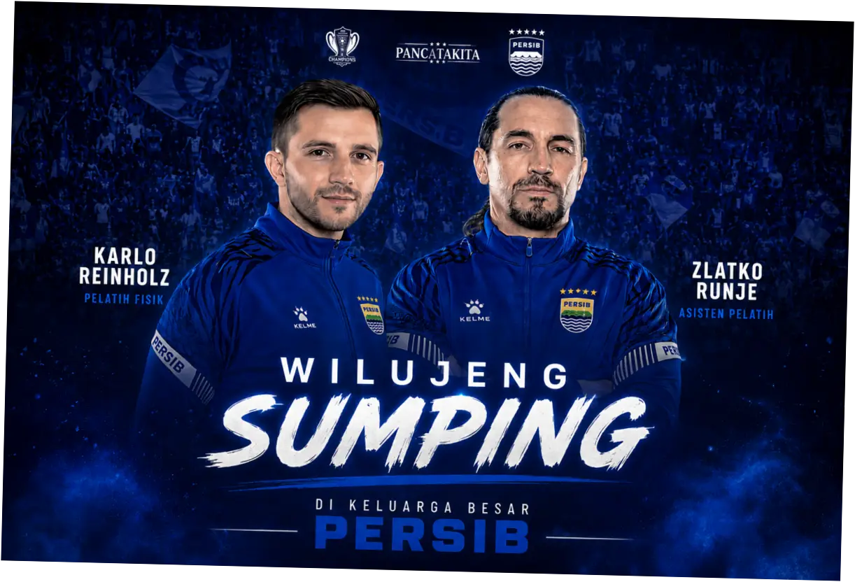 Persib Bandung Perkuat Tim Pelatih dengan Kedatangan Zlatko Runje dan Karlo Reinholz
