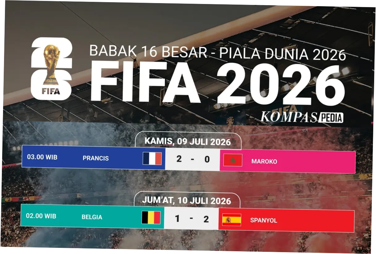 Piala Dunia 2026: Spanyol dan Perancis Siap di Semifinal, Jadwal dan Hasil Terbaru