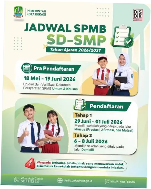 SPMB Kota Bekasi 2026: Persiapan, Pendaftaran, dan Antisipasi Lonjakan Akses